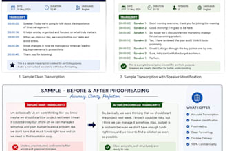 transcribe audio and video files accurately