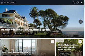 design a travel agency, tour and booking website