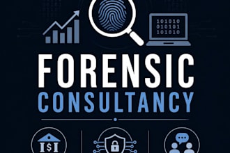 provide financial forensic consultancy, digital analysis and mentorship