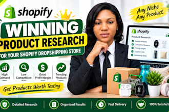 research winning product for your shopify dropshipping store