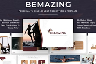 design a powerful personal development powerpoint presentation