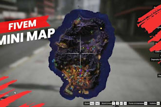 create custom fivem minimap for your server to look premium