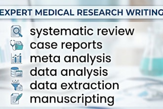 do systematic review, meta analysis and statistical report