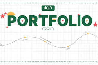 design trending social media posts, custom thumbnails and portfolios