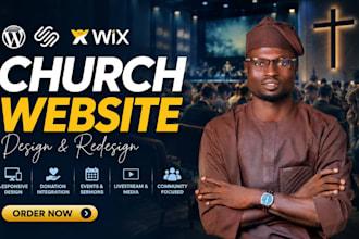 build and redesign, church website, ministry, nonprofit wordpress website