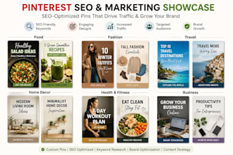 pinterest SEO, manager and marketing