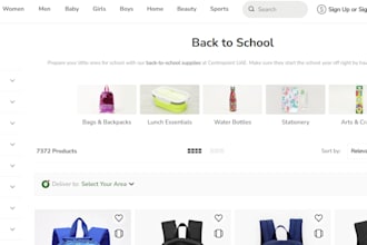do website management, catalogue listing and and data analytics