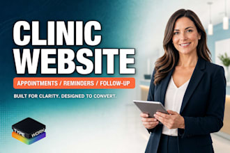 set up a clinic reservation website with scheduling