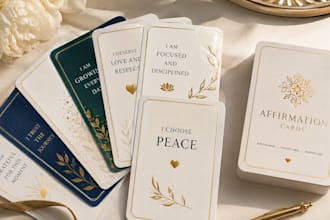 design affirmation cards personized card decks motivational cards prayer journal