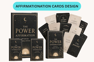 design affirmation cards personized card decks motivational cards prayer journal