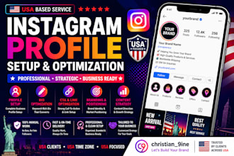 set up and optimize your USA, US instagram account