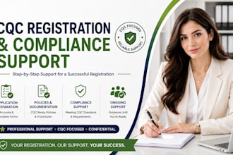 help with your cqc registration application and compliance support
