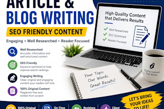 write engaging SEO blog posts and articles