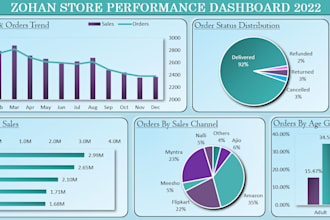 create professional excel mis reports and dashboards