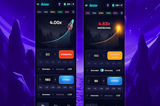 develop arcade game website, crash game website, crypto gaming web, aviator bot