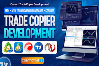 build mt4 mt5 trade copier, tradingview strategy, trading copier, signal copier