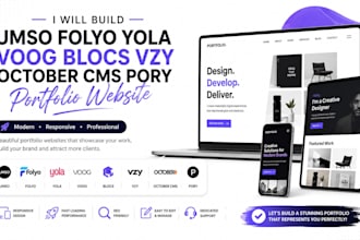 build umso folyo yola voog blocs vzy october cms pory yola portfolio website