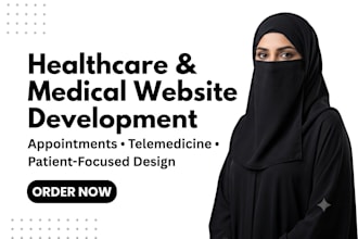 create a professional medical healthcare wordpress website