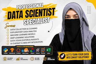 develop machine learning, deep learning and ai projects in python