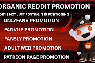 organic reddit post to promote onlyfans patreon fanvue ai model nsfw dating app