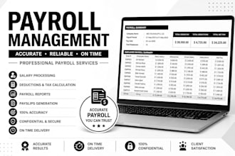 create a professional payroll and salary management spreadsheet in excel