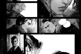 draw custom sfw or nsfw anime comic