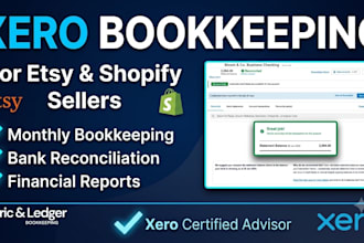 do xero bookkeeping for your etsy and shopify business