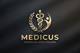 design a premium doctor logo for your healthcare brand
