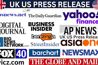 publish UK US press release distribution SEO press release on google news releas