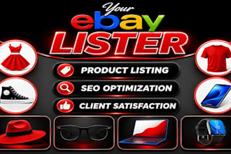 do ebay listing, ebay lister, ebay seo, ebay product listing