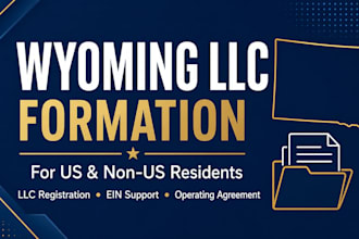 form your wyoming llc and prepare the required filing documents