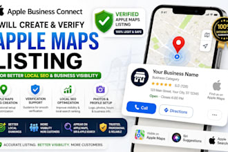 create verified apple map listings with apple business connect for local SEO