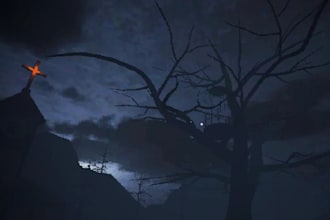 create 3d low poly creepy ps1 ps2 psx horror game environments maps, game assets