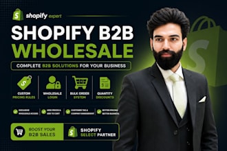 develop shopify b2b wholesale features and pricing