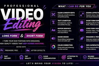 edit  short form podcast content