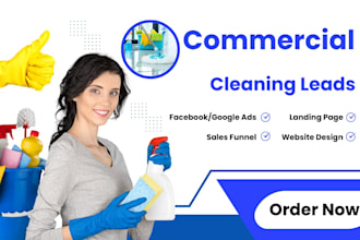 generate commercial cleaning leads for your business