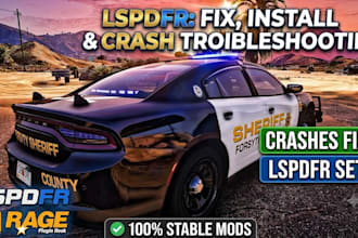 install and fix lspdfr with crash troubleshooting mods and fix gta v crashes