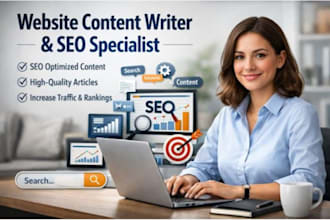 write SEO website copy for your business, brand, or startup