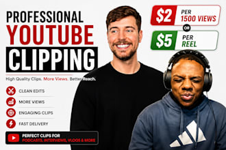 do clipping for your youtube channel
