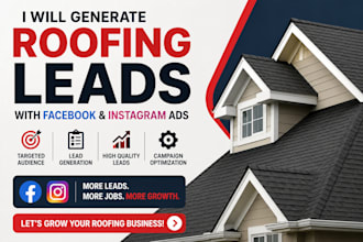 generate targeted roofing leads with facebook and instagram ads