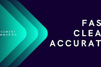 summarize your documents and reports clearly