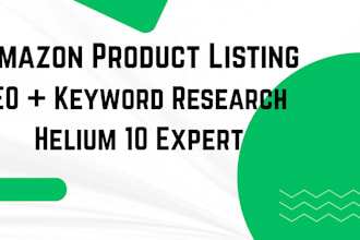 optimize amazon product listings with keyword research