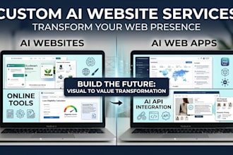 build an ai website web app or online tool