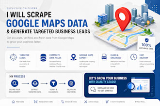 generate verified google maps leads for any business niche