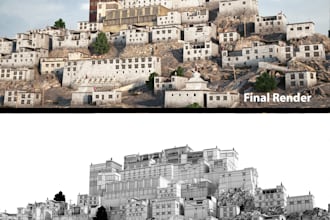 create a 3d game model and textures