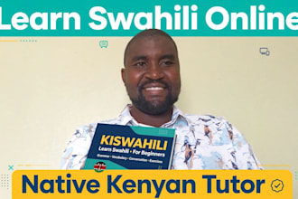 teach swahili for travelers going to kenya and tanzania