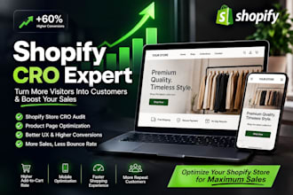 optimise your shopify store for higher conversions and sales