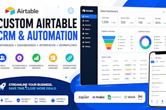 airtable inventory tracker stock management order tracking reporting dashboards