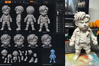 model, fix edit modify your 3d model and prepare stl files for your 3d printing