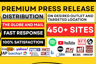 distribute press release distribution music press release USA UK global news